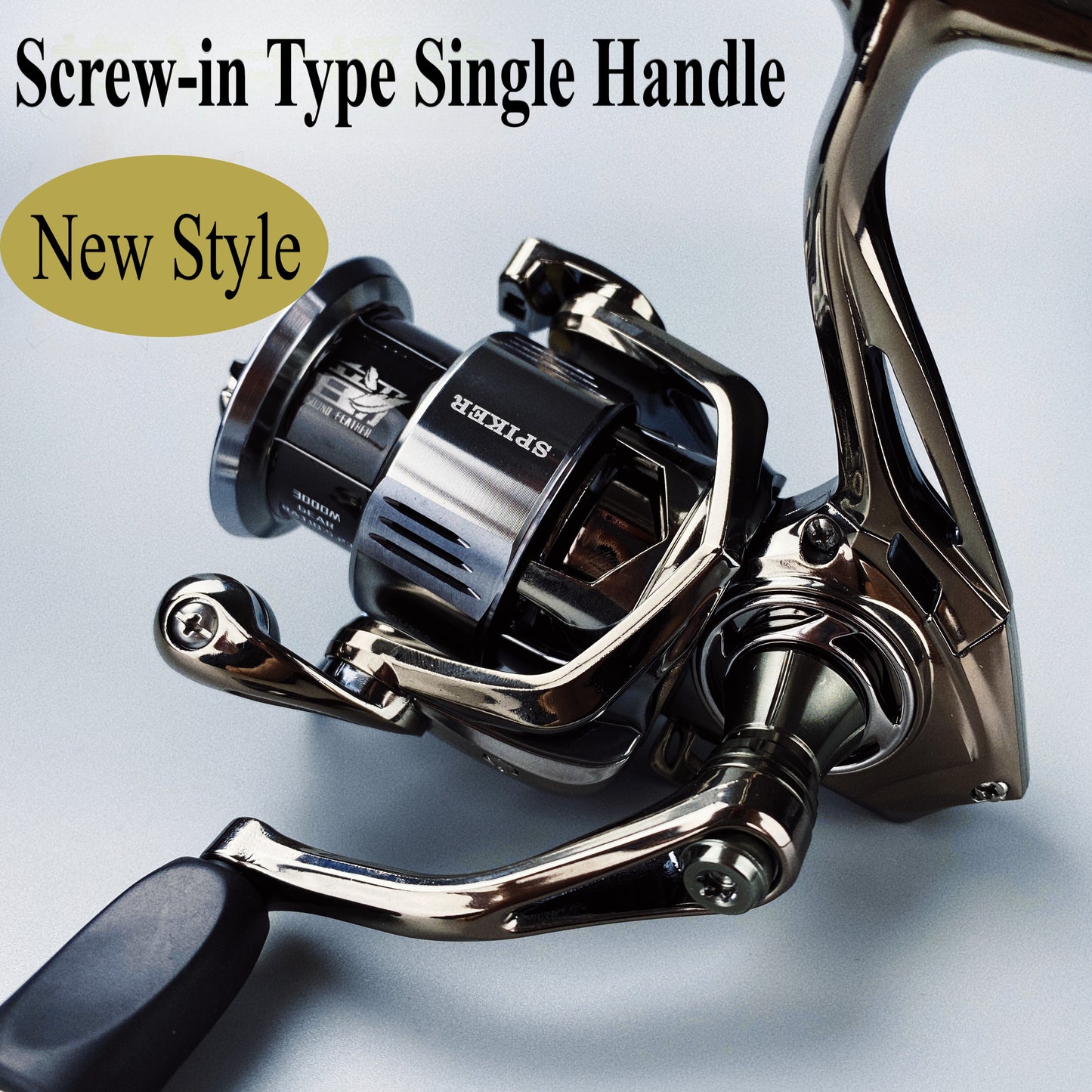 YINYU LURE new style SPIKER screw-in type spinning reel fishing reel Carbon single handle cast farther