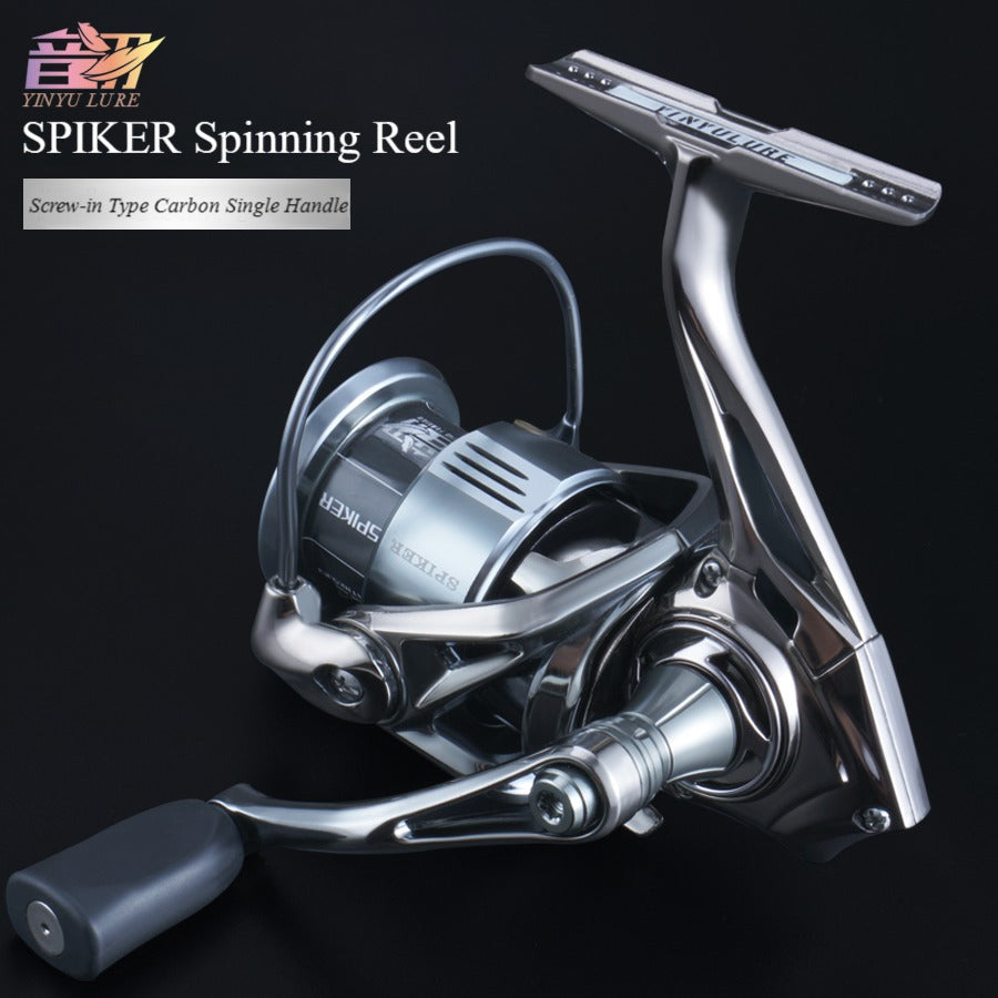 YINYU LURE new style SPIKER screw-in type spinning reel fishing reel Carbon single handle cast farther