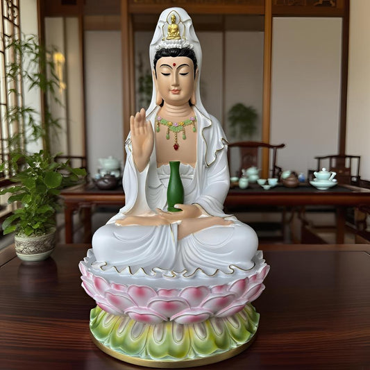 Chinese-style desktop craft ornament Zisha Guanyin Tea pet