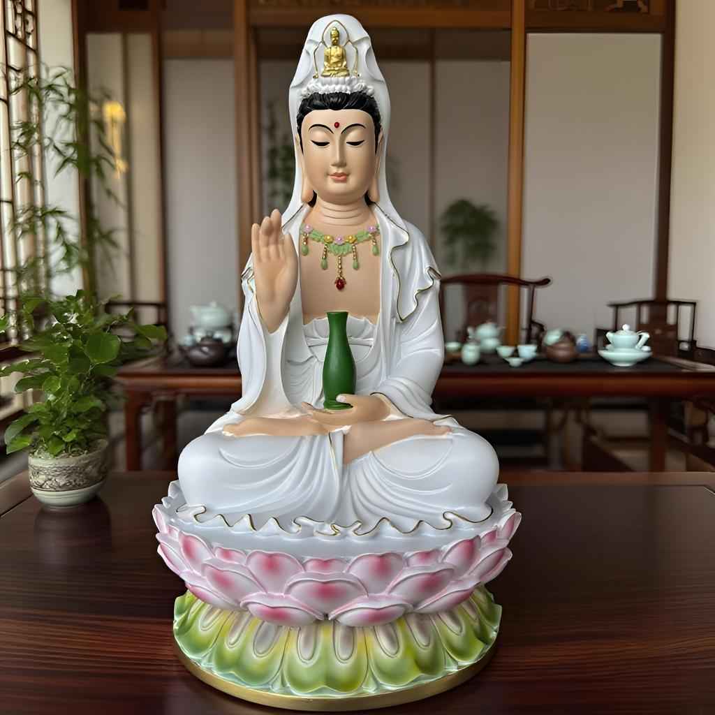 Chinese-style desktop craft ornament Zisha Guanyin Tea pet